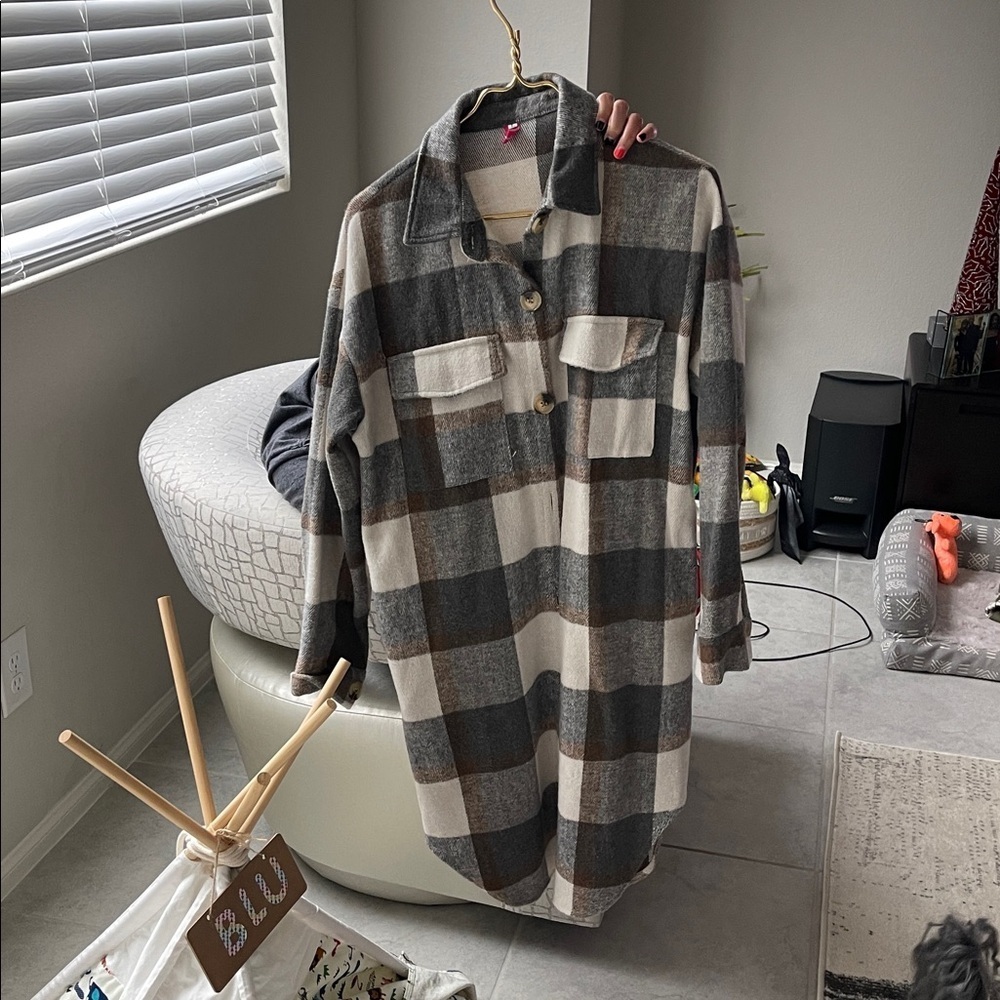 Plaid… Plaid… Plaid Coat - Picture 5 of 5